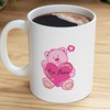 Valentines Day Ceramic Mug - Cute Be Mine Gifts for Her