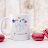 Valentines Day Coffee Ceramic Cup - Happy Valentine Mug For Her - Anniversary Gift Mug For Wife