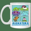 Valentines Day Monsters Mug Set for Horror Fans