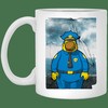 Valentines Day Mug with Famous Artwork - The Son Of Man