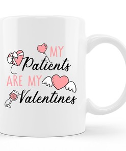 Valentines Day Nurse Ceramic Mug, Perfect Gift For Nurse, Nursing School Mug, Valentines Gift Idea