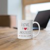 Valentines Mug For Her - I Love You Mostest The End I Win Mug
