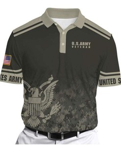 Veterans Will Love U.S. Army Veteran Fallen Eagle Polo Shirt