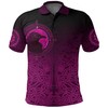 Viking Odin Raven Personalized Polo T-Shirt - Pink For Style, Green For Wisdom