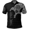 Viking Polo Shirt - Customized With The Raven Of Odin Tattoo - Stand Out From The Crowd