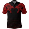 Viking Polo Shirt - The Raven Of Odin Viking Tattoo Design - A Classic Viking Look For Fans