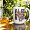Vintage Alex Turner Coffee Mug, Alex Turner Vocalist Mug, Alex David Turner Fan Mug, Retro 90s Sweater Mug