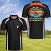 Vintage Choose Something Fun Polo Shirt For Golf Lovers - Ideal For Fun-Loving Golf Fans