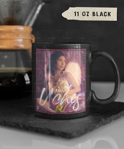 Vintage Kali Uchis Homage Coffee Mug with Fans, Isolation, and Telepatia Mug Ideas