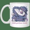 Wash Your Damn Hands Funny Valentine's Day Mug