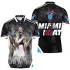 Watch The Throne Chris Bosh Lebron James Dwyane Wade Art Polo Shirt - A Work Of Art For Fans