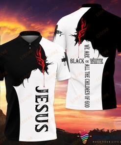 We Are All The Children Of Jesus Polo Shirt - Ideal Gift For Christian Fans