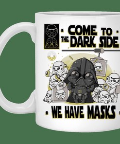 We Have Masks Funny Valentine's Day Mug