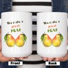 We Make a Great Pear Couples Valentines Day Gift - Large Pear Mug - Engagement Anniversary Bridal Shower
