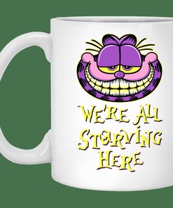 We're all starving Mug - Valentine's Day Coffee Mug with Inspirational Quotes and Cute Mugs Set