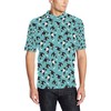 Western Horse Pattern Print Men'S Polo Shirt
