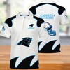 White Carolina Panthers Polo Shirt - Ideal Gift For Fans