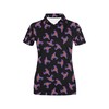 Witch Hat Print Women'S Polo For Halloween Lovers