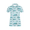 Women'S 3D Snowman Print Polo Shirt - Whimsical Gift For Fans Of Snowmen