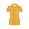 Women'S Honey Bee Honeycomb Polo Shirt - Perfect Gift For Bee Lovers
