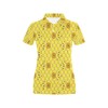 Women'S Honey Bee Print Design Polo Shirt - Ideal For Bee Lovers