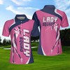 Women'S Lady Squad Golf Polo Shirt With Polo Collar - Perfect Gift For Fans
