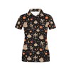 Women'S Mummy Halloween Polo Shirt For Horror Movie Lovers