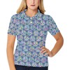 Women'S Polo Shirt With Eye-Catching Volleyball Print Design