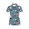 Women'S Skunk Print Polo Shirt - Cute Gift For Animal Lovers