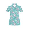 Women'S Sloth Print Polo Shirt - Playful Gift For Sloth Lovers