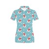 Women'S Snowman Print Polo Shirt - Fun Gift For Fans Of Snowmen