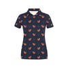 Women'S Squirrel Print Design Polo Shirt - Modern And Chic 3D Polo For Fans Of Squirrels