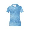 Women'S Swimming Pool All Over Print Polo Shirt - Fun And Fresh Design