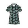 Women'S Tribal Sea Turtle 3D All-Over Print Polo Shirt