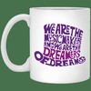 Wonka Purple Valentines Day Mug Set for Willy Wonka Fans