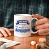 World's Best Boyfriend Mug Gift for Him - Cute Blue Mug with Funny Design Included