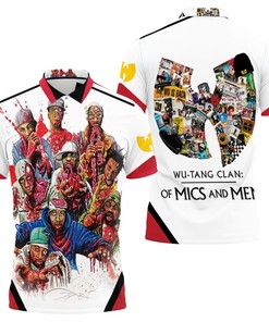 Wu Tang Clan Funny Zombie Hip Hop Fan Polo Gift For Fans