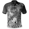 Yap Humpback Whale Polo Shirt - White (Custom) - Celebrate The Beauty Of Whales