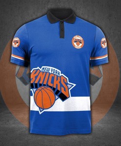 Year-Round Style 3D Polo Shirt For New York Knicks Fans - Year-Round Style