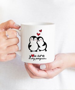 You Are My Penguin Mug - Christmas Gift - Anniversary Mug - Valentines Day