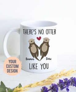 You Are One Otterly Amazing Boyfriend Ceramic Mug, Perfect Anniversary Valentine's Day Gift, Personalized Gift For Wife