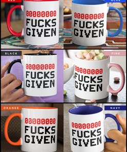 Zero F*cks Given | Funny Python Programmer Movie Mug | Software Developer Daily 11 OZMovie Mug