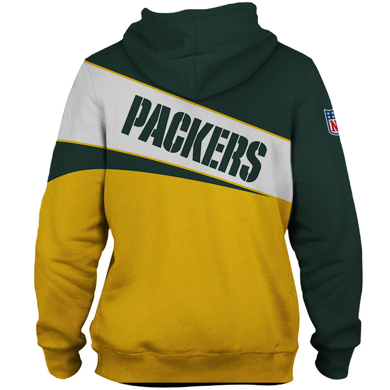 3 Lines Graphic Gift All Over Print 3D Zip Hoodie For Fans Of Green Bay Packers