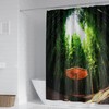 3D Bamboos Forest Jungle Trees Shower Curtain - Nature Prints