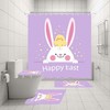 3D Easter Eggs Rabbit Chick Shower Curtain - Festive And Cute Prints