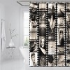 3D Film Star Lemon Shower Curtain With Waterproof Fiber For Bathroom Windows And Toilet