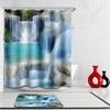 3D Water Cube Waterproof Fabric Bathroom Shower Curtain For Bathroom Decoration