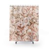 A Beautiful and Sophisticated Roses and Peonies Shower Curtain