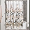ANZUH Shower Curtain - Refreshing and Invigorating Shower Experience with Unique Curtain Design