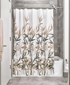 ANZUH Shower Curtain - Refreshing and Invigorating Shower Experience with Unique Curtain Design